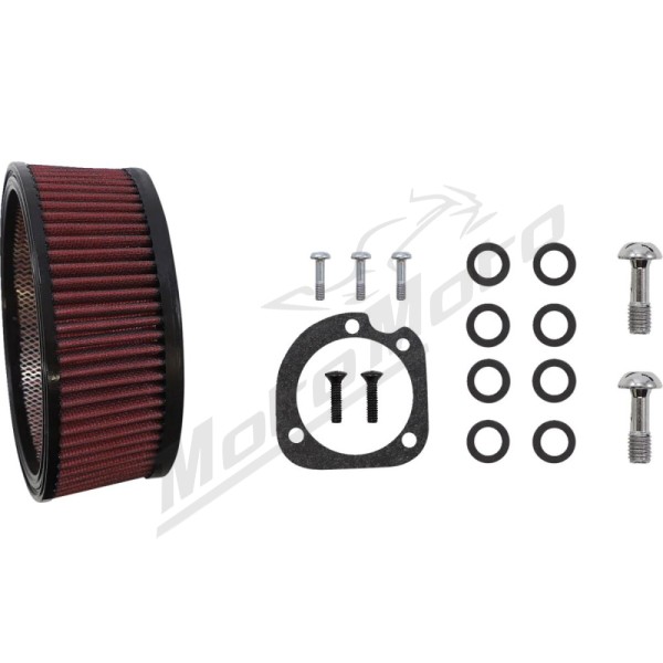 S&S CYCLE Air Stinger Stealth Air Cleaner Kit Harley Davidson XL 883-1200cc 07-22