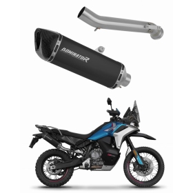 CF MOTO 800 MT-X 2025 Dominator Išmetimo duslintuvas HP6 BLACK + dB killer