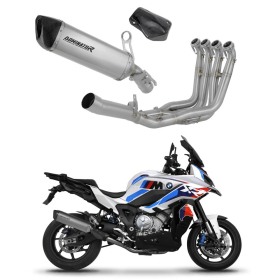 BMW S1000XR 2020-2026 Dominator Full Exhaust System Collector Silencer Titanium HP6 + dB killer