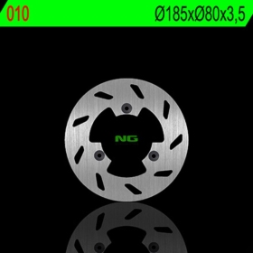 NG BRAKES 010 Rear Round Fixed Brake Disc RIEJU DRAC / RR / WINDY 50 92-04