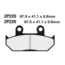 NISSIN stabdžių trinkelės Cagiva / Honda 250-1500cc 86-02