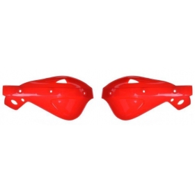 UNIVERSAL HANDLEBAR PROTECTIONS RED 2PCS.