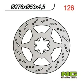 NG BRAKES Galinis fiksuotas stabdžių diskas 276mm Honda NTV 650cc 88-97