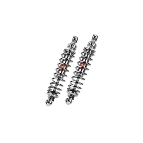 BITUBO WME03 Twin Rear Shock Absorbers - Chrome Honda CB / CBX 750-1000 79-82