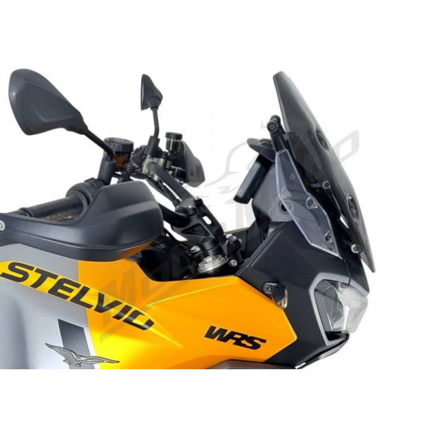 WRS Windscreen Sport Dark Smoke Moto Guzzi Stelvio 1000 ABS 24-25