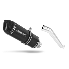 Kawasaki ZX6R 636 2003-2004 Exhaust Silencer Muffler HP1 BLACK + dB killer