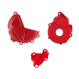Polisport set of shields for clutch, alternator and water pump Gas Gas EC 250-350 21-24
