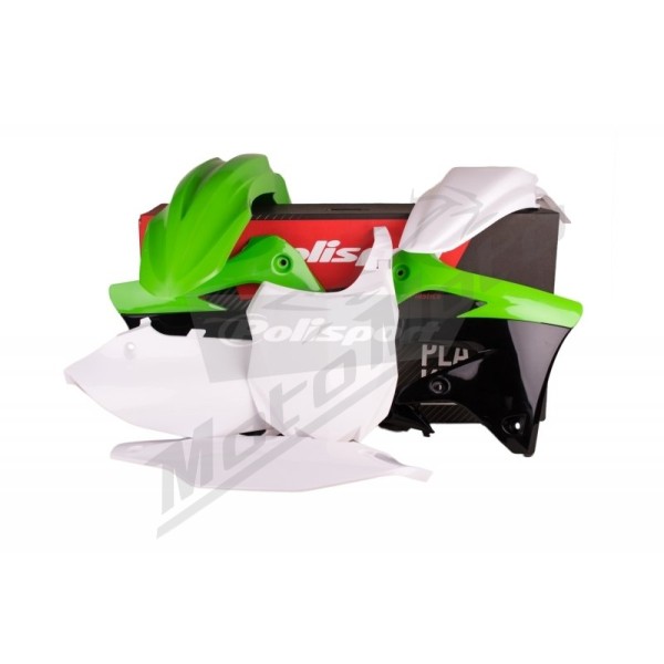POLISPORT Plastic Kit OEM Color Kawasaki KX450F