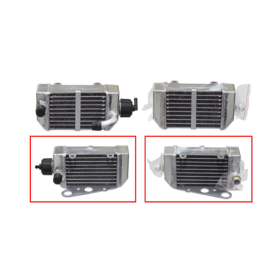 Psychic radiator reinforced with standard capacity right GasGas / KTM 50-65cc 12-23