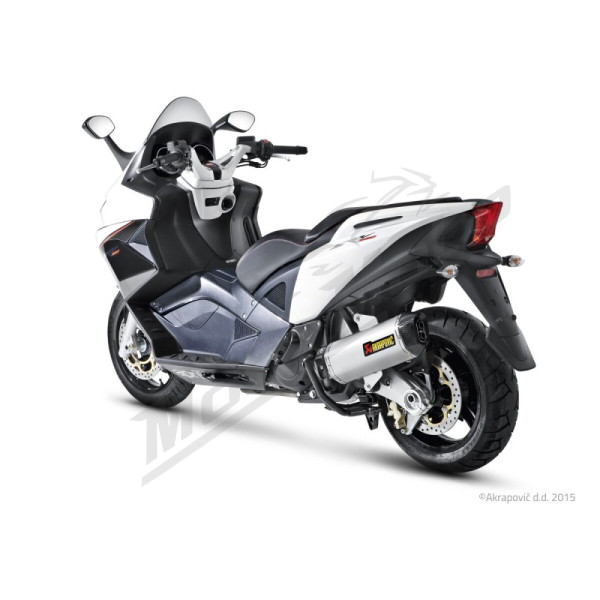 AKRAPOVIC Slip-On Line Muffler Stainless Steel / Carbon Fiber Aprilia SRV / Gilera GP 800-850 08-16