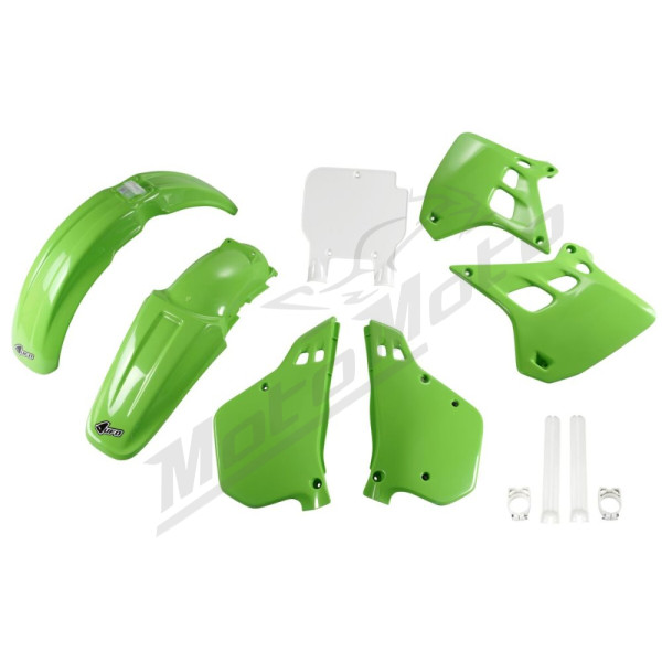 UFO Plastikų komplektas Kawasaki KX 250cc 90-91