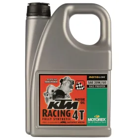 Motorex KTM Racing 4T Sintetiniai tepalai 20W/60 4L