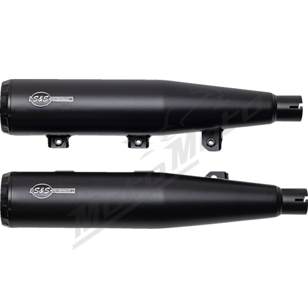 S&S CYCLE Grand National Slip-On Mufflers Indian Scout 999-1133cc 19-23