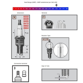 Champion RN2C Sparkplug