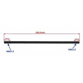 Studs M8x1 (length 194,5mm) 4pcs.