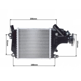 Maxtuned Radiator Honda SH / PCX / Forza 125-150cc 20-23