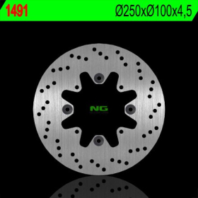 NG Rear Fixed Brake Disc 250x100x4.5mm Kawasaki Vulcan S 650cc 15-16
