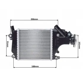 Maxtuned Radiator Honda SH / PCX / Forza 125-150cc 20-23