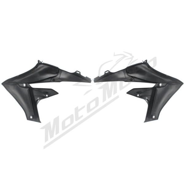 Radiator covers black CEMOTO YAMAHA YZ 250-450cc 2018-2023