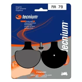 TECNIUM Street Organic Brake pads MA79 Harley Davidson Electra Glide / Heritage Softail / Tour Glide / Sturgis / Super Glide / Low Rider / Softail / Sportster 883-1340cc 84-99