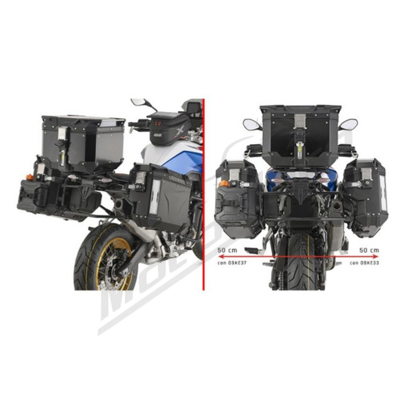 KAPPA Monokey Cam Side case rack curved BMW F 900 GS 2024