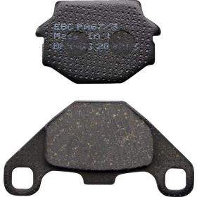 EBC Organic Base "FA" Brake Pads KAWASAKI ZR/ KLR / KLE / GPZ 400-650cc 88-07