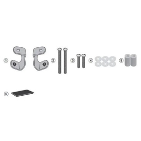 GIVI D5130KIT stiklo montavimo rinkinys 