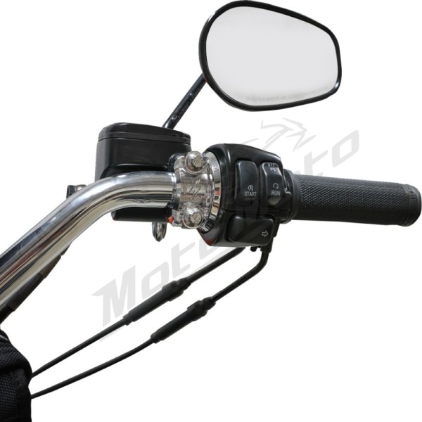 THRASHIN SUPPLY CO. Speedway Perch Clamp Harley Davidson FLD / FLDE / FLFB 1340-1923cc 86-25