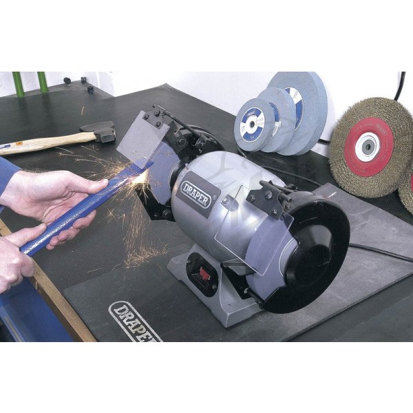 DRAPER 230V Heavy Duty Bench Grinder 150mm 370W