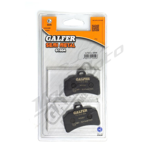 GALFER Semi-Metallic Brake Pads Beta EVO 125-300 17-24