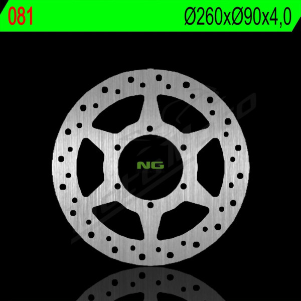 NG BRAKES Front Fixed Brake Disc 260mm Aprilia / Cagiva / Derbi / Gilera 50cc 98-20