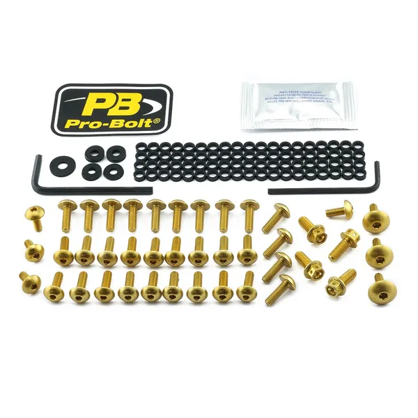 PRO BOLT Aluminium Fairing Bolt Kit for Ducati Panigale 1199cc 12-14