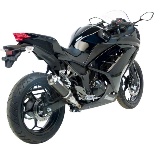 LEOVINCE GP Corsa Slip-On Muffler KAWASAKI Z 300/EX 300 13-17