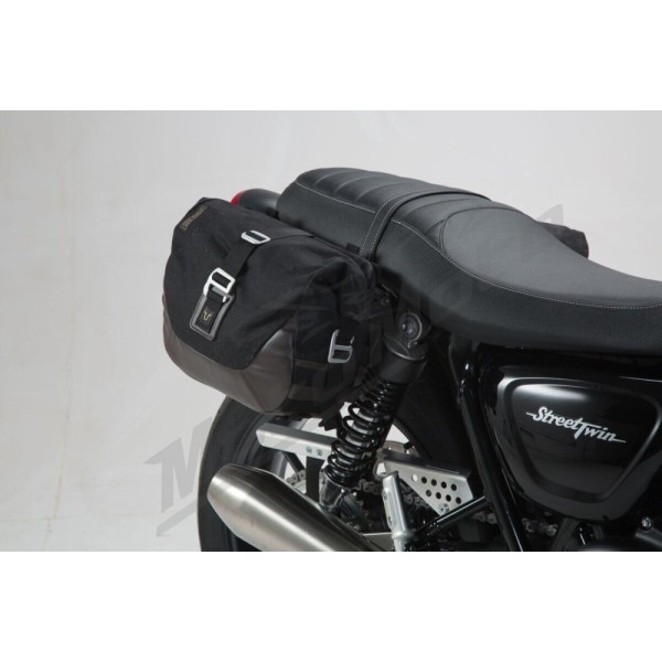 SW-MOTECH Legend Gear LC1 šoninės daiktadėžės Brown Edition Triumph Street Cup / Street Twin 900 16-22