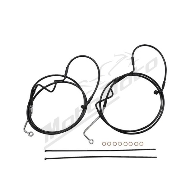 MAGNUM SHIELDING XR Handlebar Installation Kit Black 38/43cm Harley Davidson FLTRK / FLTRKSE / FLTRX / FLTRXST / FLTRXSTSE 1750/1977 21-24