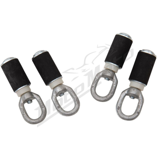 MOOSE OFFROAD FOUR WHEEL Twist N' Lock Tie Down Anchor 4pcs. Polaris Sportsman XP 1000cc 18-21