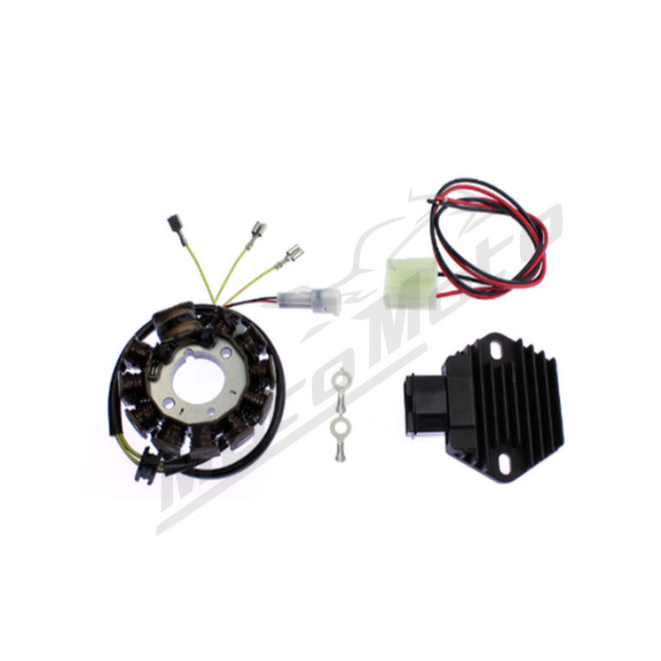 Electrex stator + high power voltage regulator (250w, 3 phase) KTM EXC / SX 400-530cc 00-11