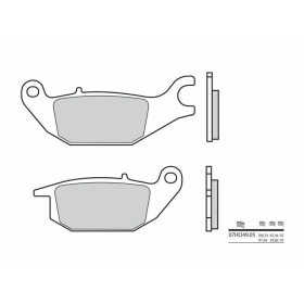 BREMBO Street Carbon Ceramic Brake pads HONDA CBR / HONDA XL / YAMAHA TRICITY 125cc 2001-2020