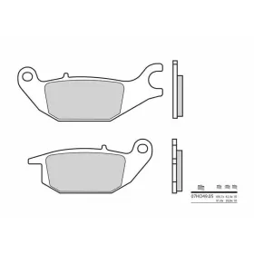 BREMBO Street Carbon Ceramic stabdžių trinkelės HONDA CBR / HONDA XL / YAMAHA TRICITY 125cc 2001-2020