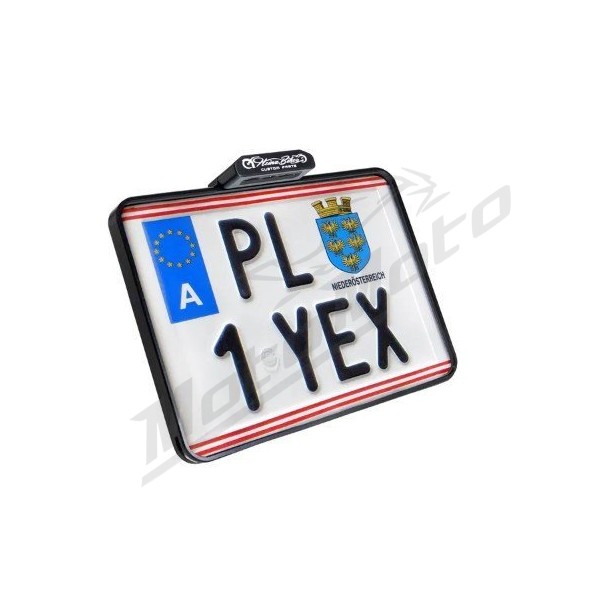 HEINZ BIKES Šoninis valstybinio numerio ženklo laikiklis BMW R NINIE T 1170 14-23