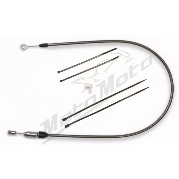 MAGNUM SHIELDING Black Pearl Quick Connect Upper Clutch Cable Harley Davidson FLDE / FLHT / FLTRK / FXFB / FXST 1750-1923 18-24