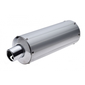 Universal exhaust silencer (length 372mm) Ø114mm