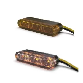 HIGHSIDER pro Star-MX1 PRO LED Indicator Black/Smoke E-Approved (Pair)