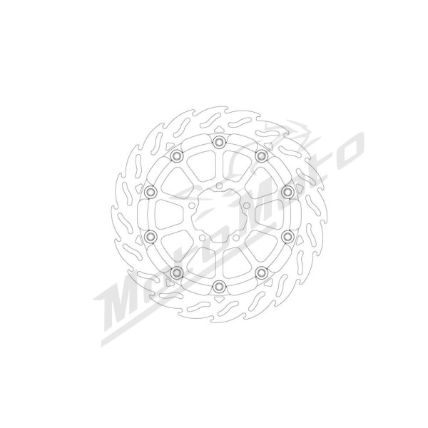 MOTO-MASTER Flame Racing Front Floating Brake Disc KTM Duke 990 2024