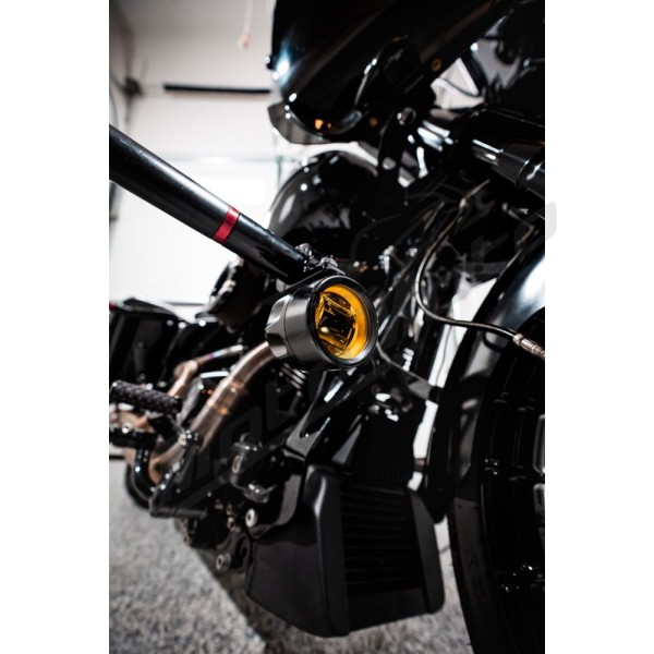 CUSTOM DYNAMICS ProBEAM® LED Halo Fog Lamps Harley Davidson FLHRSE5 / FLHXSE 1800cc 10-13