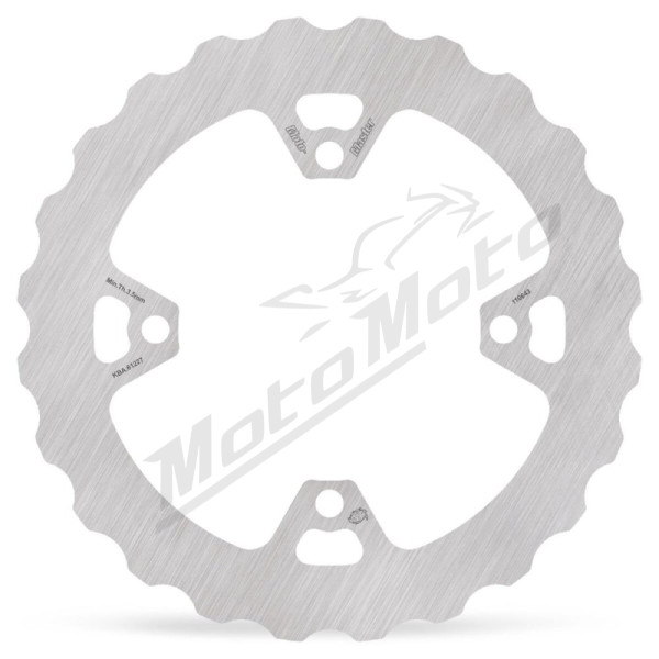 MOTO-MASTER Nitro Rear Brake Disc Kawasaki KLX/KX / Suzuki RM-Z 125/450 03-24