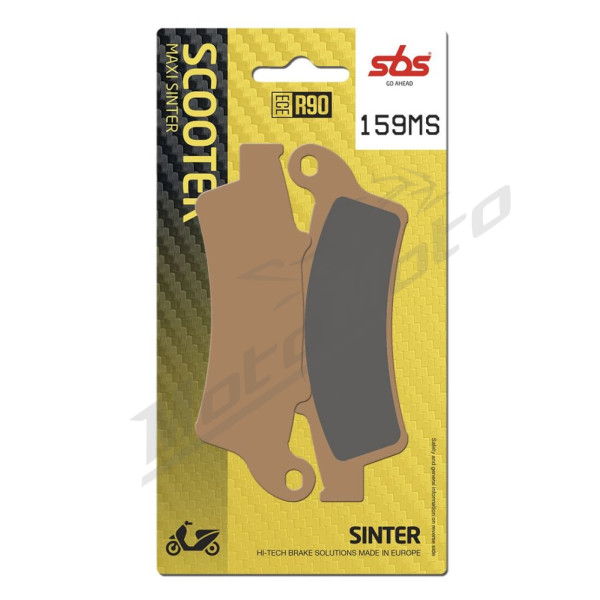 SBS MS Scooter Maxi Sintered Brake Pads Aprilia / Kymco / Malaguti / Paiggio 125-500cc 99-24