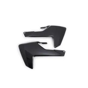 UFO Black Radiator Covers For Husqvarna TC 85cc 18-24