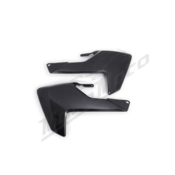 UFO Black Radiator Covers For Husqvarna TC 85cc 18-24