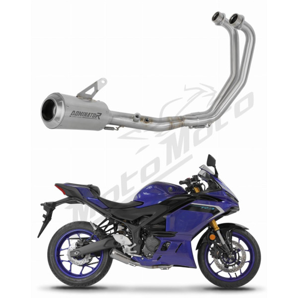 Dominator pilna išmetimo sistema GPS + dB killer Yamaha YZF-R3 2025